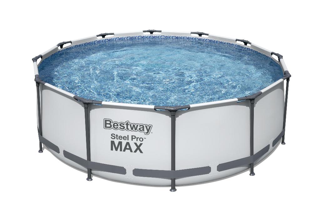 Каркасный бассейн Bestway 56260 BW, Steel Pro Max 366х100см, 9150л, фильтр-насос фото 4